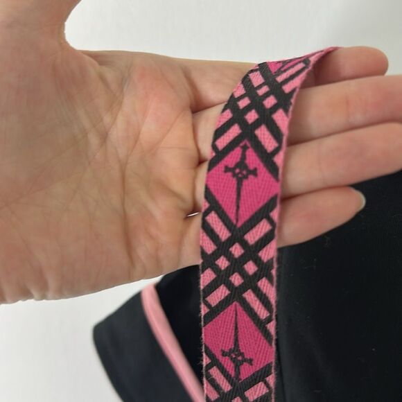 Vintage Lip Service Punk Suspender Black Y2k Dress Size Large - Picture 5 of 6